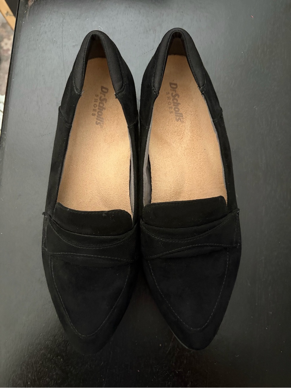 Dr. Scholl's Emilia Women's Black Pointed Loafers